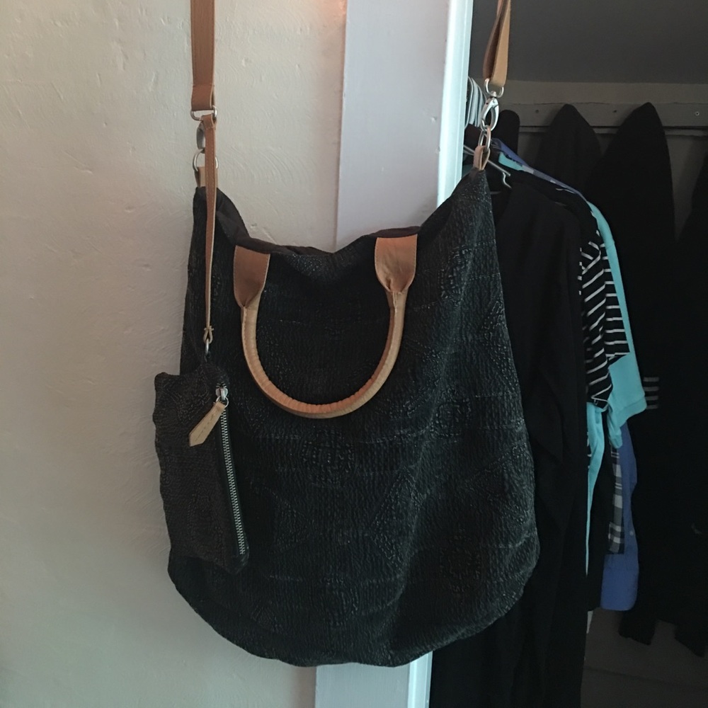 America Eagle Tote with attached Wallet